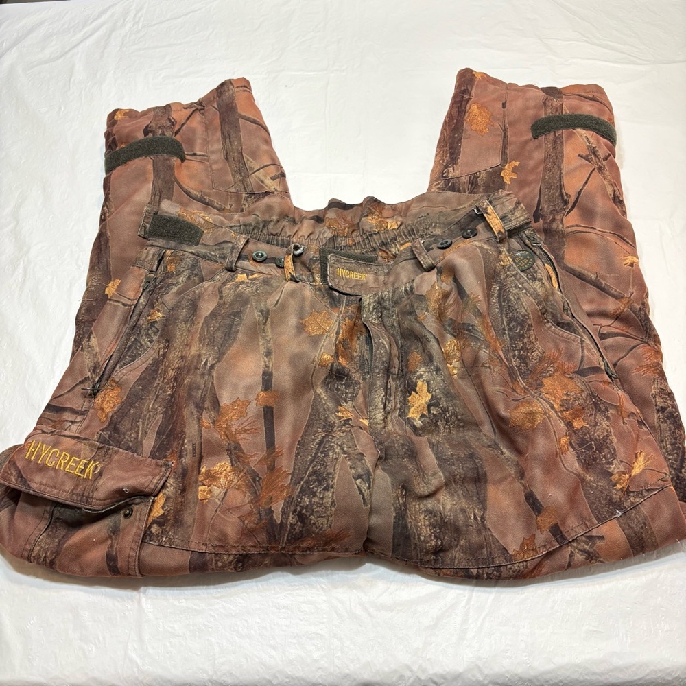 Hycreek Smart-Tex Camo Camouflage Hunting Cargo Pants Men’s Large